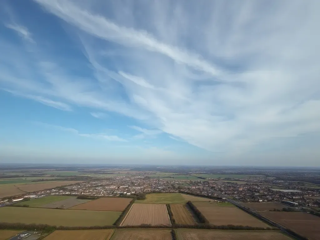 A view of the Luton area